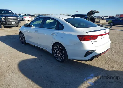 2021 Kia Forte Gt из США, поврежденный, VIN 3KPF44AC2ME313952